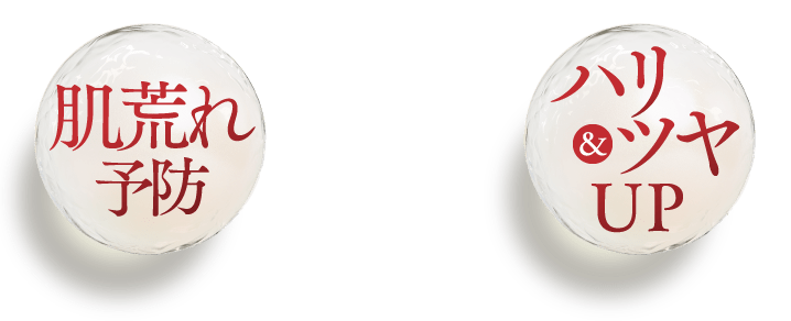 肌荒れ予防 ハリ&ツヤUP